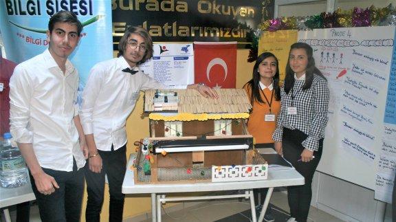 Şamran Anadolu Lisesi Tübitak Bilim Fuarı Ziyaret Edildi