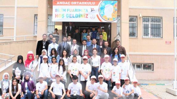 Andaç İlk/Ortaokulu 4006 Tübitak Bilim Fuarına Katıldık