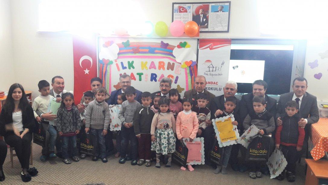 Van Valimiz Sayın Mehmet Emin BİLMEZ'in Katılımlarıyla Andaç Ortaokulu'nda Karne Dağıtım Töreni Gerçekleştirildi