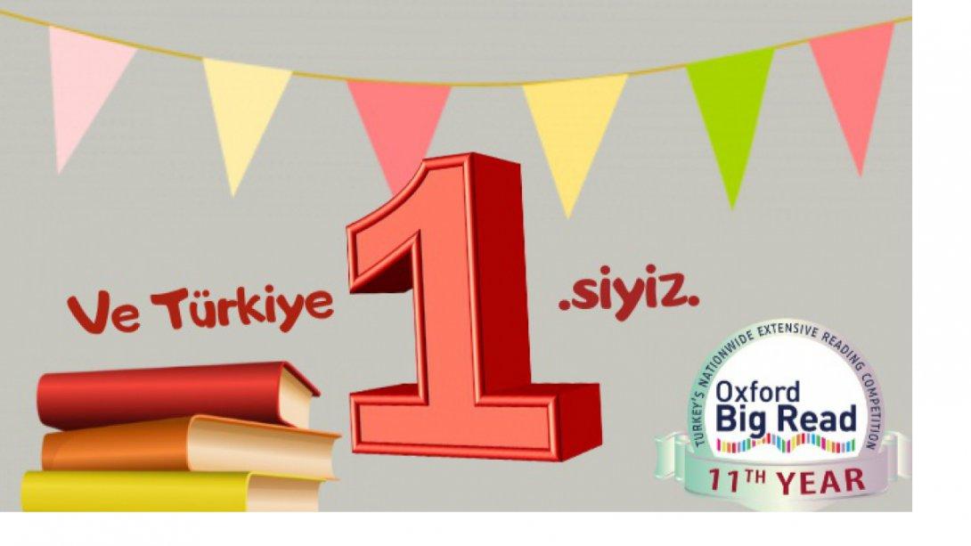Oxford Big Read yarışmasında Türkiye birincisi olan öğrencimiz Elif Beyza Sonduk'u tebrik ediyoruz.