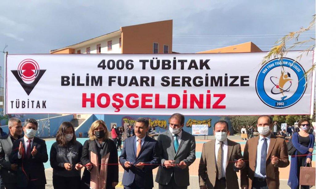 Türk Telekom Fen Lisesi, Elmalık Ortaokulu ve Dönemeç Ortaokulu 4006 Tübitak Bilim Fuarı Açılışları Gerçekleştirildi.