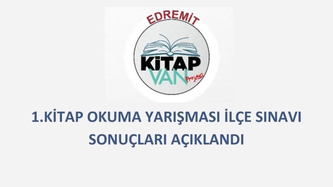 1.Kitap Okuma Yarışması İlçe Dereceleri Açıklandı