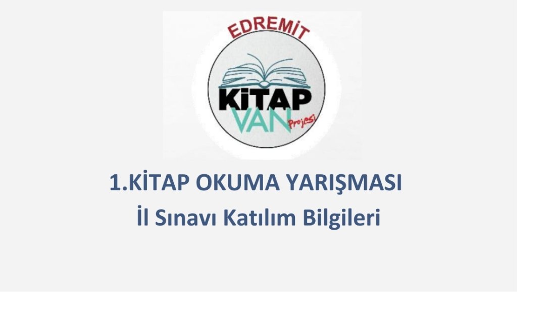 1.Kitap Okuma Yarışması İl Sınavına Katılacak Öğrenci ve Sınav Bilgileri